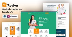 Revive - Medical是一个主题的WordPress模板。官方正版 + 可商用。可快速创建B2B网站、B2C商城、展示型网站、询盘型网站、营销型网站；适用于中文网站、英文网站、多语言网站。国内企业、外贸公司均可选择。