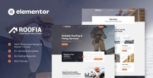 Roofia - Roofing Services是一个主题的WordPress模板。官方正版 + 可商用。可快速创建B2B网站、B2C商城、展示型网站、询盘型网站、营销型网站；适用于中文网站、英文网站、多语言网站。国内企业、外贸公司均可选择。