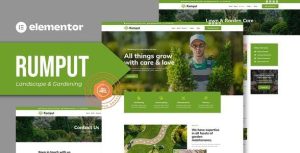 Rumput - Landscape & Gardening Services是一个主题的WordPress模板。官方正版 + 可商用。可快速创建B2B网站、B2C商城、展示型网站、询盘型网站、营销型网站；适用于中文网站、英文网站、多语言网站。国内企业、外贸公司均可选择。