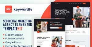 Keywordly - Digital Marketing Agency是一个主题的WordPress模板。官方正版 + 可商用。可快速创建B2B网站、B2C商城、展示型网站、询盘型网站、营销型网站；适用于中文网站、英文网站、多语言网站。国内企业、外贸公司均可选择。
