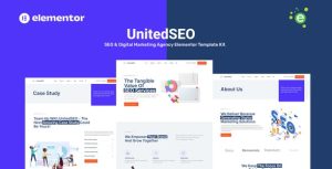 UnitedSEO - SEO and Digital Marketing Agency是一个主题的WordPress模板。官方正版 + 可商用。可快速创建B2B网站、B2C商城、展示型网站、询盘型网站、营销型网站；适用于中文网站、英文网站、多语言网站。国内企业、外贸公司均可选择。