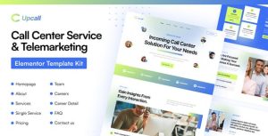 Upcall - Call Center Service & Telemarketing是一个主题的WordPress模板。官方正版 + 可商用。可快速创建B2B网站、B2C商城、展示型网站、询盘型网站、营销型网站；适用于中文网站、英文网站、多语言网站。国内企业、外贸公司均可选择。