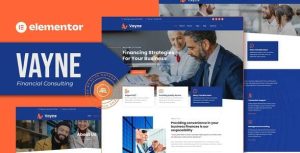 Vayne - Financial Consulting是一个主题的WordPress模板。官方正版 + 可商用。可快速创建B2B网站、B2C商城、展示型网站、询盘型网站、营销型网站；适用于中文网站、英文网站、多语言网站。国内企业、外贸公司均可选择。