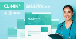 CLINIK - Hospital & Clinical Health Care是一个主题的WordPress模板。官方正版 + 可商用。可快速创建B2B网站、B2C商城、展示型网站、询盘型网站、营销型网站；适用于中文网站、英文网站、多语言网站。国内企业、外贸公司均可选择。