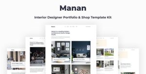Manan - Interior Designer是一个主题的WordPress模板。官方正版 + 可商用。可快速创建B2B网站、B2C商城、展示型网站、询盘型网站、营销型网站；适用于中文网站、英文网站、多语言网站。国内企业、外贸公司均可选择。
