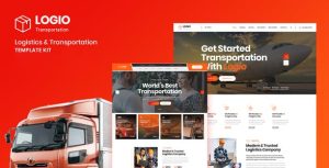 Logio - Logistics & Transportation是一个主题的WordPress模板。官方正版 + 可商用。可快速创建B2B网站、B2C商城、展示型网站、询盘型网站、营销型网站；适用于中文网站、英文网站、多语言网站。国内企业、外贸公司均可选择。