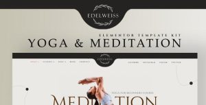 Edelweiss - Yoga & Meditation是一个主题的WordPress模板。官方正版 + 可商用。可快速创建B2B网站、B2C商城、展示型网站、询盘型网站、营销型网站；适用于中文网站、英文网站、多语言网站。国内企业、外贸公司均可选择。