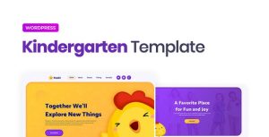 Kooki – Kindergarten是一个主题的WordPress模板。官方正版 + 可商用。可快速创建B2B网站、B2C商城、展示型网站、询盘型网站、营销型网站；适用于中文网站、英文网站、多语言网站。国内企业、外贸公司均可选择。