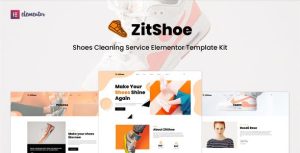 Zitshoe - Shoes Cleaning Service是一个主题的WordPress模板。官方正版 + 可商用。可快速创建B2B网站、B2C商城、展示型网站、询盘型网站、营销型网站；适用于中文网站、英文网站、多语言网站。国内企业、外贸公司均可选择。