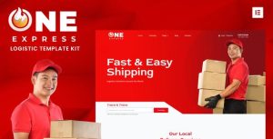One Express - Logistics & Shipping是一个主题的WordPress模板。官方正版 + 可商用。可快速创建B2B网站、B2C商城、展示型网站、询盘型网站、营销型网站；适用于中文网站、英文网站、多语言网站。国内企业、外贸公司均可选择。