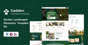 Gadden - Garden & Landscaping是一个主题的WordPress模板。官方正版 + 可商用。可快速创建B2B网站、B2C商城、展示型网站、询盘型网站、营销型网站；适用于中文网站、英文网站、多语言网站。国内企业、外贸公司均可选择。
