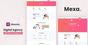 Mexa - Digital Agency是一个主题的WordPress模板。官方正版 + 可商用。可快速创建B2B网站、B2C商城、展示型网站、询盘型网站、营销型网站；适用于中文网站、英文网站、多语言网站。国内企业、外贸公司均可选择。