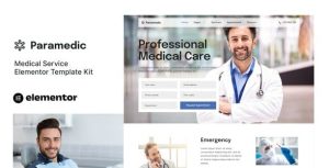 Paramedic - Medical是一个主题的WordPress模板。官方正版 + 可商用。可快速创建B2B网站、B2C商城、展示型网站、询盘型网站、营销型网站；适用于中文网站、英文网站、多语言网站。国内企业、外贸公司均可选择。