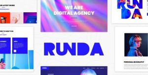 Runda - Creative Agency是一个主题的WordPress模板。官方正版 + 可商用。可快速创建B2B网站、B2C商城、展示型网站、询盘型网站、营销型网站；适用于中文网站、英文网站、多语言网站。国内企业、外贸公司均可选择。
