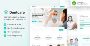 Dentcare – Dentist & Dental Clinic是一个主题的WordPress模板。官方正版 + 可商用。可快速创建B2B网站、B2C商城、展示型网站、询盘型网站、营销型网站；适用于中文网站、英文网站、多语言网站。国内企业、外贸公司均可选择。