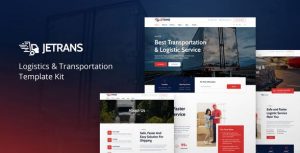 Jetrans – Logistics & Transportation是一个主题的WordPress模板。官方正版 + 可商用。可快速创建B2B网站、B2C商城、展示型网站、询盘型网站、营销型网站；适用于中文网站、英文网站、多语言网站。国内企业、外贸公司均可选择。