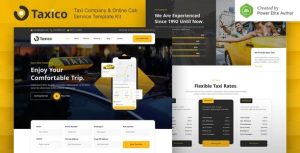 Taxico – Taxi Company & Online Cab Service是一个主题的WordPress模板。官方正版 + 可商用。可快速创建B2B网站、B2C商城、展示型网站、询盘型网站、营销型网站；适用于中文网站、英文网站、多语言网站。国内企业、外贸公司均可选择。