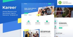 Kareer – Human Resource & Recruitment Agency是一个主题的WordPress模板。官方正版 + 可商用。可快速创建B2B网站、B2C商城、展示型网站、询盘型网站、营销型网站；适用于中文网站、英文网站、多语言网站。国内企业、外贸公司均可选择。
