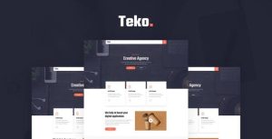 Teko - Creative Agency是一个主题的WordPress模板。官方正版 + 可商用。可快速创建B2B网站、B2C商城、展示型网站、询盘型网站、营销型网站；适用于中文网站、英文网站、多语言网站。国内企业、外贸公司均可选择。