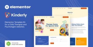 Kinderly – Child Therapist & Psychologist是一个主题的WordPress模板。官方正版 + 可商用。可快速创建B2B网站、B2C商城、展示型网站、询盘型网站、营销型网站；适用于中文网站、英文网站、多语言网站。国内企业、外贸公司均可选择。