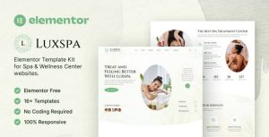 Luxspa – Spa & Wellness Center是一个主题的WordPress模板。官方正版 + 可商用。可快速创建B2B网站、B2C商城、展示型网站、询盘型网站、营销型网站；适用于中文网站、英文网站、多语言网站。国内企业、外贸公司均可选择。