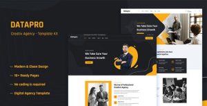 Datapro - Creativ Agency是一个主题的WordPress模板。官方正版 + 可商用。可快速创建B2B网站、B2C商城、展示型网站、询盘型网站、营销型网站；适用于中文网站、英文网站、多语言网站。国内企业、外贸公司均可选择。