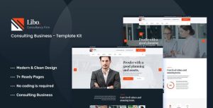 Libo - Consulting Business是一个主题的WordPress模板。官方正版 + 可商用。可快速创建B2B网站、B2C商城、展示型网站、询盘型网站、营销型网站；适用于中文网站、英文网站、多语言网站。国内企业、外贸公司均可选择。