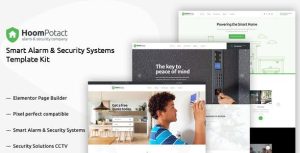 HoomPotact - Smart Alarm & Security Systems是一个主题的WordPress模板。官方正版 + 可商用。可快速创建B2B网站、B2C商城、展示型网站、询盘型网站、营销型网站；适用于中文网站、英文网站、多语言网站。国内企业、外贸公司均可选择。
