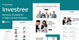 Investree - Venture Capital & Angel Investor是一个主题的WordPress模板。官方正版 + 可商用。可快速创建B2B网站、B2C商城、展示型网站、询盘型网站、营销型网站；适用于中文网站、英文网站、多语言网站。国内企业、外贸公司均可选择。