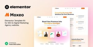 Moxeo – SEO & Digital Marketing Agency是一个主题的WordPress模板。官方正版 + 可商用。可快速创建B2B网站、B2C商城、展示型网站、询盘型网站、营销型网站；适用于中文网站、英文网站、多语言网站。国内企业、外贸公司均可选择。