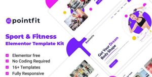 Pointfit - Sport & Fitness是一个主题的WordPress模板。官方正版 + 可商用。可快速创建B2B网站、B2C商城、展示型网站、询盘型网站、营销型网站；适用于中文网站、英文网站、多语言网站。国内企业、外贸公司均可选择。