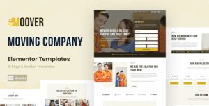 Moover - Moving Company Website是一个主题的WordPress模板。官方正版 + 可商用。可快速创建B2B网站、B2C商城、展示型网站、询盘型网站、营销型网站；适用于中文网站、英文网站、多语言网站。国内企业、外贸公司均可选择。