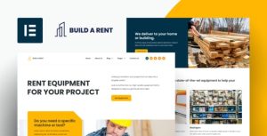 Buildarent - Rent Construction Equipment是一个主题的WordPress模板。官方正版 + 可商用。可快速创建B2B网站、B2C商城、展示型网站、询盘型网站、营销型网站；适用于中文网站、英文网站、多语言网站。国内企业、外贸公司均可选择。