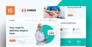 Chiros - Chiropractic是一个主题的WordPress模板。官方正版 + 可商用。可快速创建B2B网站、B2C商城、展示型网站、询盘型网站、营销型网站；适用于中文网站、英文网站、多语言网站。国内企业、外贸公司均可选择。