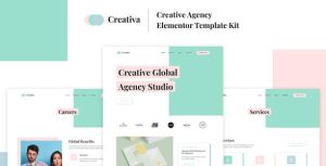 Creativa - Creative Agency是一个主题的WordPress模板。官方正版 + 可商用。可快速创建B2B网站、B2C商城、展示型网站、询盘型网站、营销型网站；适用于中文网站、英文网站、多语言网站。国内企业、外贸公司均可选择。