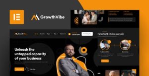 Growth Vibe - Business Consulting是一个主题的WordPress模板。官方正版 + 可商用。可快速创建B2B网站、B2C商城、展示型网站、询盘型网站、营销型网站；适用于中文网站、英文网站、多语言网站。国内企业、外贸公司均可选择。