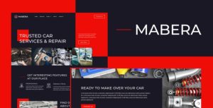 Mabera - Car Service & Repair是一个主题的WordPress模板。官方正版 + 可商用。可快速创建B2B网站、B2C商城、展示型网站、询盘型网站、营销型网站；适用于中文网站、英文网站、多语言网站。国内企业、外贸公司均可选择。