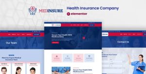 MedInsure - Health Insurance Company是一个主题的WordPress模板。官方正版 + 可商用。可快速创建B2B网站、B2C商城、展示型网站、询盘型网站、营销型网站；适用于中文网站、英文网站、多语言网站。国内企业、外贸公司均可选择。
