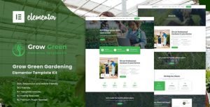 GrowGreen - Gardening & Landscaping是一个主题的WordPress模板。官方正版 + 可商用。可快速创建B2B网站、B2C商城、展示型网站、询盘型网站、营销型网站；适用于中文网站、英文网站、多语言网站。国内企业、外贸公司均可选择。