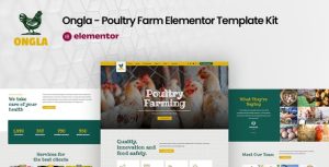 Ongla - Poultry Farm是一个主题的WordPress模板。官方正版 + 可商用。可快速创建B2B网站、B2C商城、展示型网站、询盘型网站、营销型网站；适用于中文网站、英文网站、多语言网站。国内企业、外贸公司均可选择。