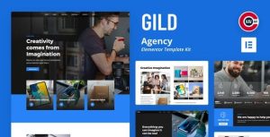 Gild - Agency是一个主题的WordPress模板。官方正版 + 可商用。可快速创建B2B网站、B2C商城、展示型网站、询盘型网站、营销型网站；适用于中文网站、英文网站、多语言网站。国内企业、外贸公司均可选择。