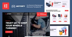 Motorfy - Car Service & Maintenance是一个主题的WordPress模板。官方正版 + 可商用。可快速创建B2B网站、B2C商城、展示型网站、询盘型网站、营销型网站；适用于中文网站、英文网站、多语言网站。国内企业、外贸公司均可选择。