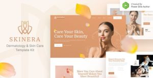 Skinera – Dermatology & Skincare是一个主题的WordPress模板。官方正版 + 可商用。可快速创建B2B网站、B2C商城、展示型网站、询盘型网站、营销型网站；适用于中文网站、英文网站、多语言网站。国内企业、外贸公司均可选择。