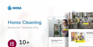 Noka - Cleaning Services Company是一个主题的WordPress模板。官方正版 + 可商用。可快速创建B2B网站、B2C商城、展示型网站、询盘型网站、营销型网站；适用于中文网站、英文网站、多语言网站。国内企业、外贸公司均可选择。
