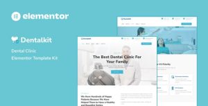 Dentistkit - Dental Clinic是一个主题的WordPress模板。官方正版 + 可商用。可快速创建B2B网站、B2C商城、展示型网站、询盘型网站、营销型网站；适用于中文网站、英文网站、多语言网站。国内企业、外贸公司均可选择。