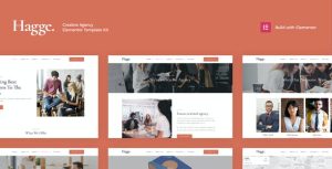 Hagge - Creative Portfolio是一个主题的WordPress模板。官方正版 + 可商用。可快速创建B2B网站、B2C商城、展示型网站、询盘型网站、营销型网站；适用于中文网站、英文网站、多语言网站。国内企业、外贸公司均可选择。