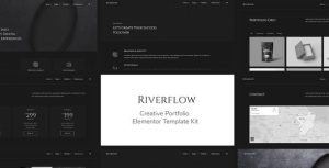 Riverflow - Creative Portfolio是一个主题的WordPress模板。官方正版 + 可商用。可快速创建B2B网站、B2C商城、展示型网站、询盘型网站、营销型网站；适用于中文网站、英文网站、多语言网站。国内企业、外贸公司均可选择。