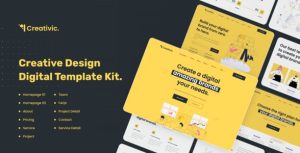 Creativic - Creative Agency是一个主题的WordPress模板。官方正版 + 可商用。可快速创建B2B网站、B2C商城、展示型网站、询盘型网站、营销型网站；适用于中文网站、英文网站、多语言网站。国内企业、外贸公司均可选择。