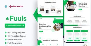 Fuuls -  Business是一个主题的WordPress模板。官方正版 + 可商用。可快速创建B2B网站、B2C商城、展示型网站、询盘型网站、营销型网站；适用于中文网站、英文网站、多语言网站。国内企业、外贸公司均可选择。