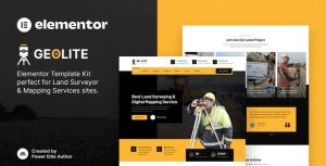 Geolite – Land Surveying & Digital Mapping是一个主题的WordPress模板。官方正版 + 可商用。可快速创建B2B网站、B2C商城、展示型网站、询盘型网站、营销型网站；适用于中文网站、英文网站、多语言网站。国内企业、外贸公司均可选择。